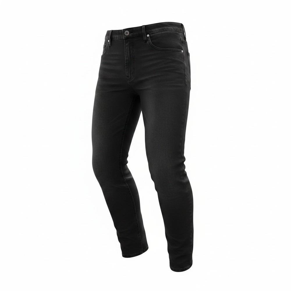 Alberto Stone‎ Jeans Mens 40x34 Black Modern Fit T400 Denim Stretch Pants